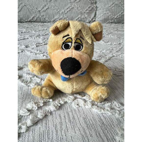 Hanna Barbera Boo Boo Yogi Bear Plush Stuffed Toy Blue Bow Tie - Picture 1 of 4